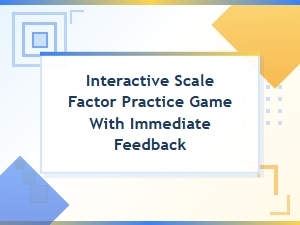 Master Scale Factor with a Feedback-Driven Game